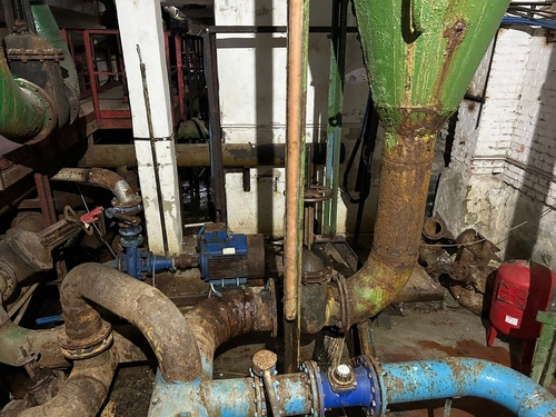 관리 안되는 우크라이나 수도시설. 사진 수자원공사